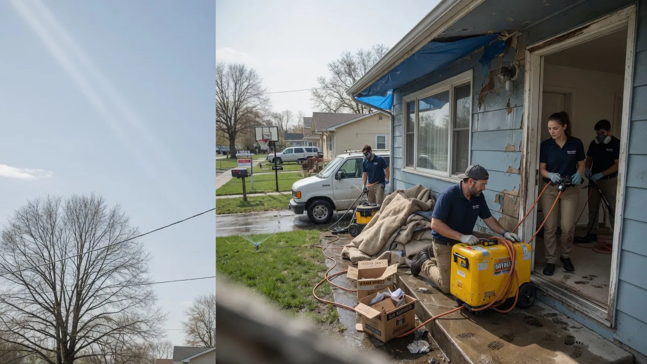 Basement Flood Cleanup in Walling, TN near me